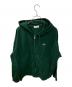 LACOSTE（ラコステ）の古着「ジップパーカー」｜グリーン