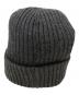 MONCLER (モンクレール) ロゴワッペンニット帽 グレー：15000円