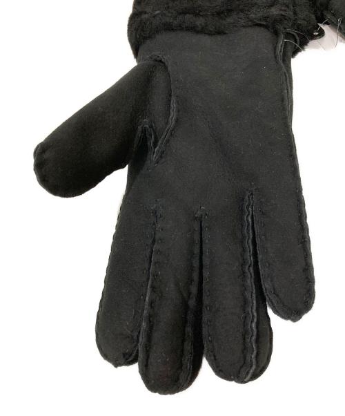 UGG（アグ）UGG (アグ) TURN CUFF GLOVE ブラックの古着・服飾アイテム