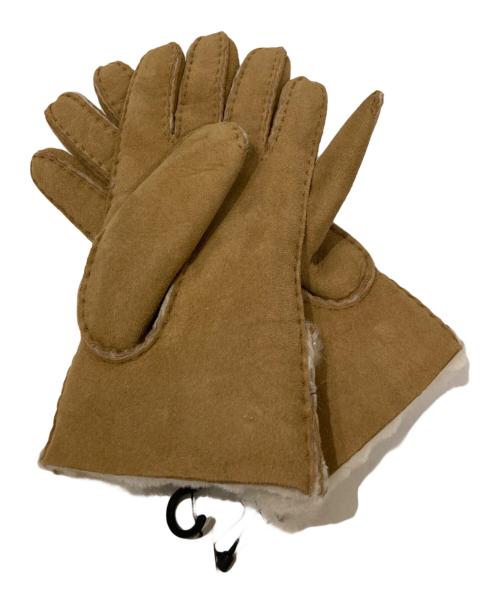 UGG（アグ）UGG (アグ) TURNED BOW GLOVE ブラウン サイズ:不明の古着・服飾アイテム
