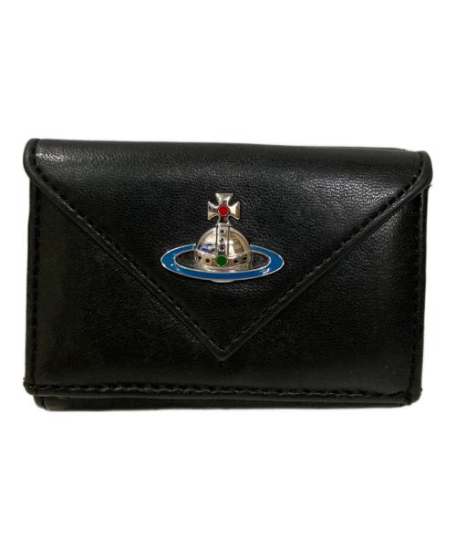 Vivienne Westwood（ヴィヴィアンウエストウッド）Vivienne Westwood (ヴィヴィアンウエストウッド) オーブコンパクトウォレット ブラックの古着・服飾アイテム