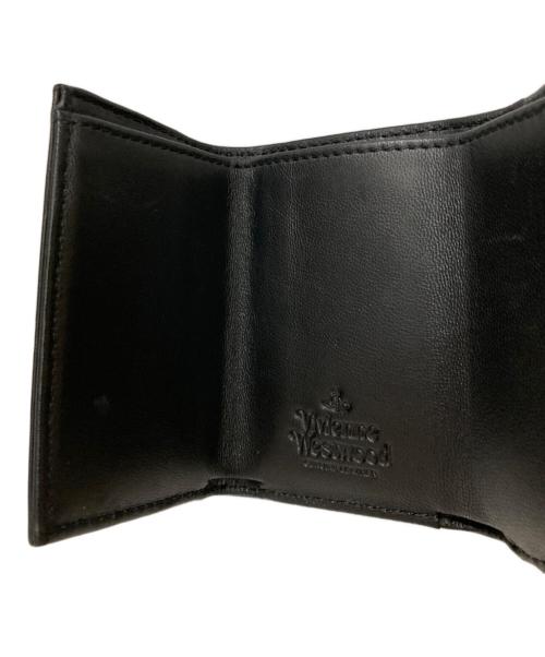 Vivienne Westwood（ヴィヴィアンウエストウッド）Vivienne Westwood (ヴィヴィアンウエストウッド) オーブコンパクトウォレット ブラックの古着・服飾アイテム
