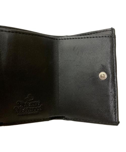 Vivienne Westwood（ヴィヴィアンウエストウッド）Vivienne Westwood (ヴィヴィアンウエストウッド) オーブコンパクトウォレット ブラックの古着・服飾アイテム