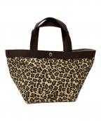 Herve Chapelierエルベシャプリエ）の古着「舟型トートバッグ」｜ブラウン