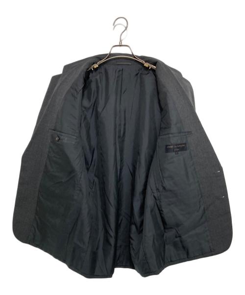 COMME des GARCONS HOMME（コムデギャルソン オム）COMME des GARCONS HOMME (コムデギャルソン オム) 90S ウール縮絨テーラードジャケット グレー サイズ:Sの古着・服飾アイテム