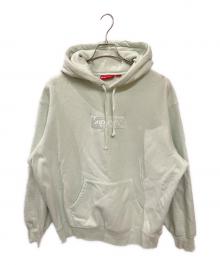 SUPREME（シュプリーム）の古着「Box logo Hooded Sweatshirt」｜ライトグリーン