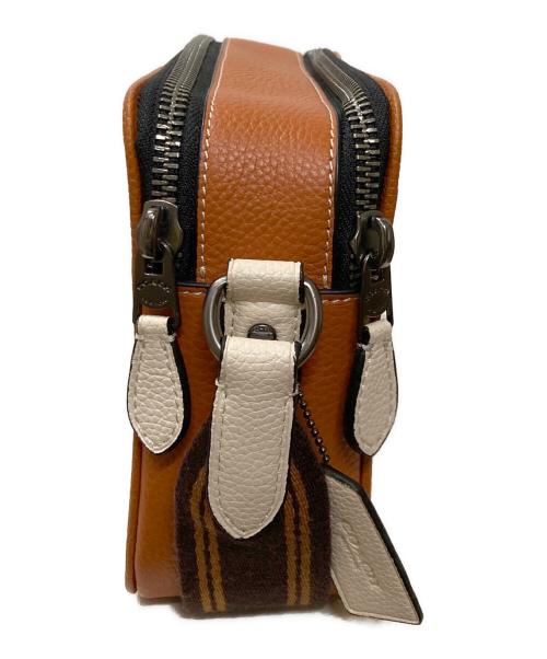 COACH（コーチ）COACH (コーチ) チャーター クロスボディ 24 ウィズ ホース アンド キャリッジ プリント ブラウンの古着・服飾アイテム