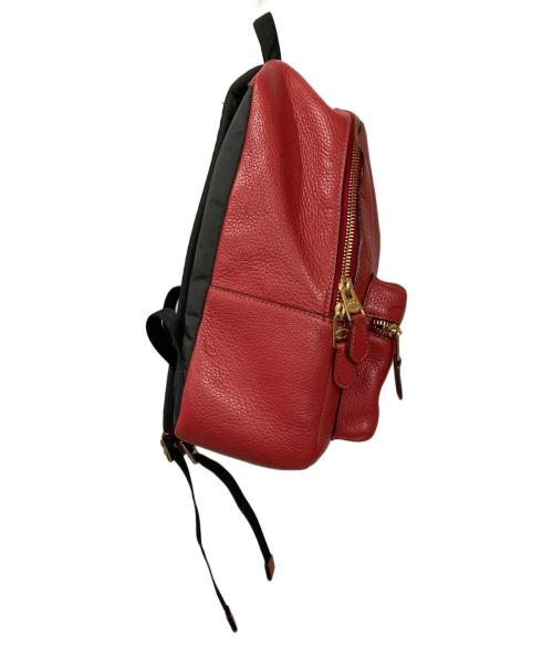 COACH（コーチ）COACH (コーチ) リュック レッドの古着・服飾アイテム