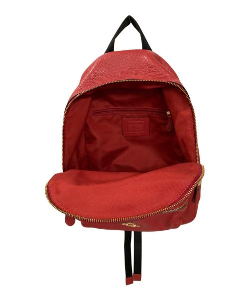 COACH（コーチ）COACH (コーチ) リュック レッドの古着・服飾アイテム