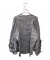 yori (ヨリ) サークルフリルスリーブブラウス グレー サイズ:FREE：8000円