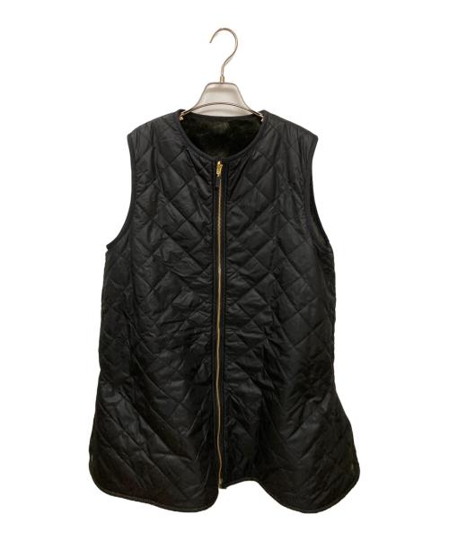 Barbour（バブアー）Barbour (バブアー) キルティングファーベストジャケット グリーン サイズ:10の古着・服飾アイテム