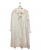 BEAMS BOYビームスボーイ）の古着「ユーロ ヴィンテージ フリル ワンピース」｜ホワイト