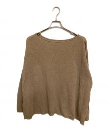 FRAMeWORK（フレームワーク）の古着「ウォッシャブルニュアンスワイドプルオーバー」｜ブラウン