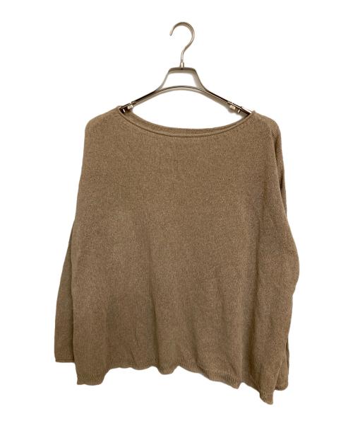 FRAMeWORK（フレームワーク）FRAMeWORK (フレームワーク) ウォッシャブルニュアンスワイドプルオーバー ブラウン サイズ:表記無の古着・服飾アイテム
