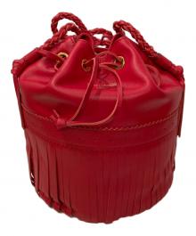 J&M DAVIDSON（ジェイ＆エム デヴィッドソン）の古着「フリンジカーニバル/ショルダーバッグ」｜レッド