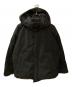 DANTON（ダントン）の古着「DOWN ARMY HOODED JACKET」｜ブラック