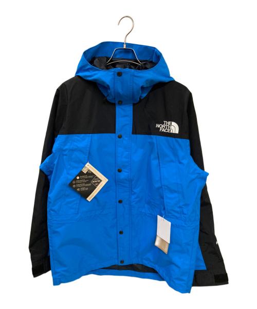 THE NORTH FACE（ザ ノース フェイス）THE NORTH FACE (ザ ノース フェイス) マウンテンライトジャケット ブラック×ブルー サイズ:Lの古着・服飾アイテム