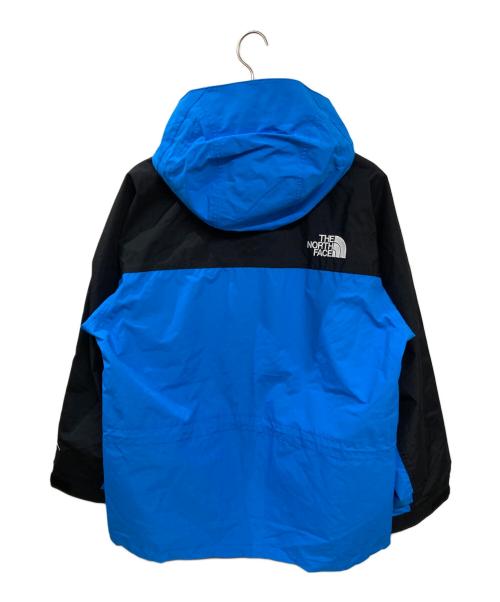 THE NORTH FACE（ザ ノース フェイス）THE NORTH FACE (ザ ノース フェイス) マウンテンライトジャケット ブラック×ブルー サイズ:Lの古着・服飾アイテム