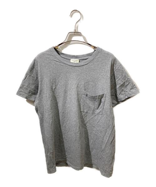 Saint Laurent Paris（サンローランパリ）Saint Laurent Paris (サンローランパリ) ポケットカットソー グレー サイズ:Sの古着・服飾アイテム