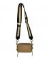 MARC JACOBS (マークジェイコブズ) スナップショット/ショルダーバッグ ベージュ×グリーン：10000円