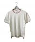 Thom Browne（トムブラウン）の古着「アイコンカラーリブワッフルTシャツ」｜ホワイト