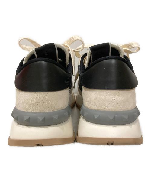 VALENTINO GARAVANI（ヴァレンティノ・ガラヴァーニ）VALENTINO GARAVANI (ヴァレンティノ・ガラヴァーニ) レースランナー/ローカットスニーカー ブラック サイズ:37の古着・服飾アイテム