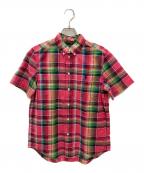 POLO RALPH LAURENポロ・ラルフローレン）の古着「ボタンダウンシャツ」｜ピンク