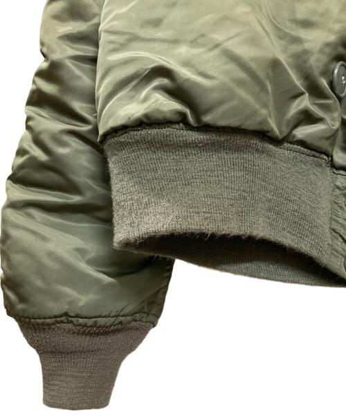 ALPHA（アルファ）ALPHA (アルファ) 90S N-2Bフライトジャケット カーキ サイズ:Lの古着・服飾アイテム