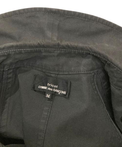 COMME des GARCONS（コムデギャルソン）COMME des GARCONS (コムデギャルソン) カットオフショートトレンチコート ブラック サイズ:Mの古着・服飾アイテム