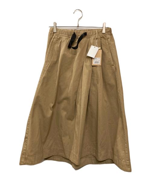 GRAMICCI（グラミチ）GRAMICCI (グラミチ) テールカットスカート ベージュ サイズ:Mの古着・服飾アイテム