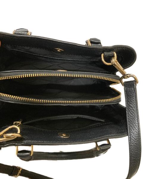 MICHAEL KORS（マイケル・コース）MICHAEL KORS (マイケル・コース) 2WAYバッグ ブラックの古着・服飾アイテム