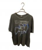 Hanesヘインズ）の古着「80S  LED ZEPPELIN バンドTシャツ」｜グレー