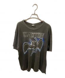 Hanes（ヘインズ）の古着「80S  LED ZEPPELIN バンドTシャツ」｜グレー