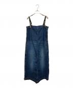 TOGA ARCHIVESトーガアーカイブス）の古着「Suspenders denim dress」｜インディゴ