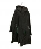UN3D.アンスリード）の古着「MINIMAL MOUNTAIN COAT」｜ブラック