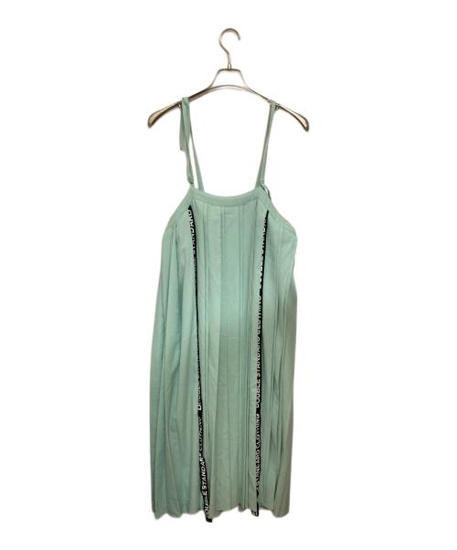 DOUBLE STANDARD CLOTHING（ダブルスタンダードクロージング）DOUBLE STANDARD CLOTHING (ダブルスタンダードクロージング) ジョーゼットジャンパースカート 黄緑 サイズ:38の古着・服飾アイテム