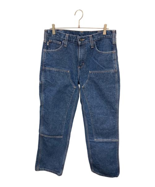 CarHartt（カーハート）CarHartt (カーハート) ダブルニーペインターデニムパンツ インディゴ サイズ:不明(実寸サイズをご確認ください)の古着・服飾アイテム
