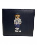 POLO RALPH LAURENポロ・ラルフローレン）の古着「ポロベア2つ折り札入れ」