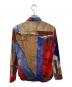 Vivienne Westwood man (ヴィヴィアン ウェストウッド マン) オーブ刺繍プリントデザインシャツ レッド サイズ:44：8000円