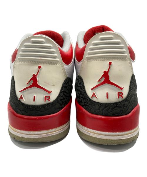 NIKE（ナイキ）NIKE (ナイキ) AIR JORDAN 3 RETRO FIRE RED ホワイト サイズ:US 12の古着・服飾アイテム