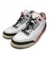 NIKE（ナイキ）の古着「AIR JORDAN 3 RETRO FIRE RED」｜ホワイト