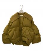 pinueピヌエ）の古着「ダウンジャケット」｜マスタード