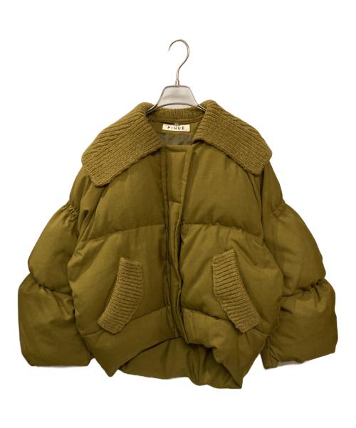 pinue（ピヌエ）PINUE (ピヌエ) ダウンジャケット マスタード サイズ:FREEの古着・服飾アイテム