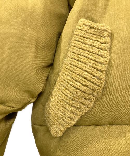 pinue（ピヌエ）PINUE (ピヌエ) ダウンジャケット マスタード サイズ:FREEの古着・服飾アイテム