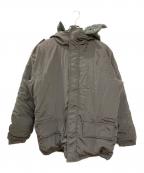 R.NEWBOLDアールニューボールド）の古着「00S テックダウンジャケット」｜オリーブ