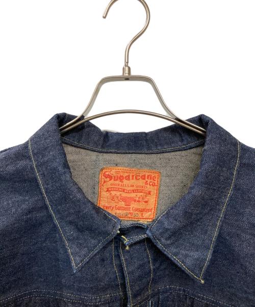 SUGAR CANE（シュガーケーン）SUGAR CANE (シュガーケーン) 14oz. BLUE DENIM BLOUSE “S1945” MODEL インディゴ サイズ:50の古着・服飾アイテム