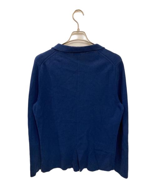 Drumohr（ドルモア）Drumohr (ドルモア) ニットテーラードジャケット ネイビー サイズ:Mの古着・服飾アイテム