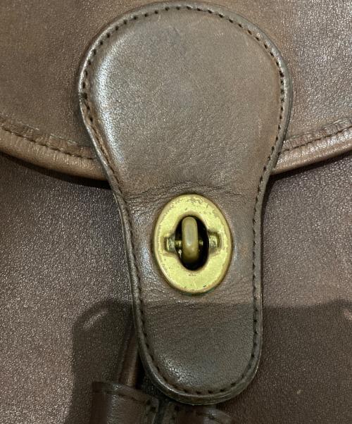 COACH（コーチ）COACH (コーチ) オールドレザーリュック ブラウンの古着・服飾アイテム