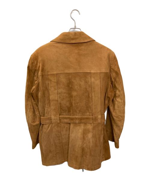 BROOKS BROTHERS（ブルックスブラザーズ）BROOKS BROTHERS (ブルックスブラザーズ) 古着ライナー付きスウェードレザーコート ブラウン サイズ:不明(実寸サイズをご確認ください)の古着・服飾アイテム