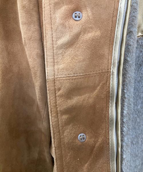 BROOKS BROTHERS（ブルックスブラザーズ）BROOKS BROTHERS (ブルックスブラザーズ) 古着ライナー付きスウェードレザーコート ブラウン サイズ:不明(実寸サイズをご確認ください)の古着・服飾アイテム